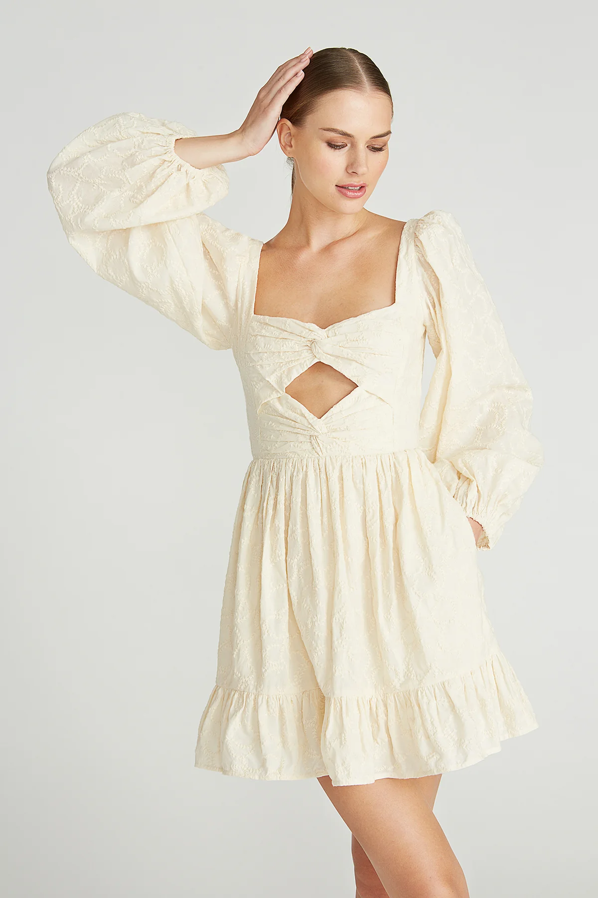 Aida Cut Out Mini Dress - Image 2