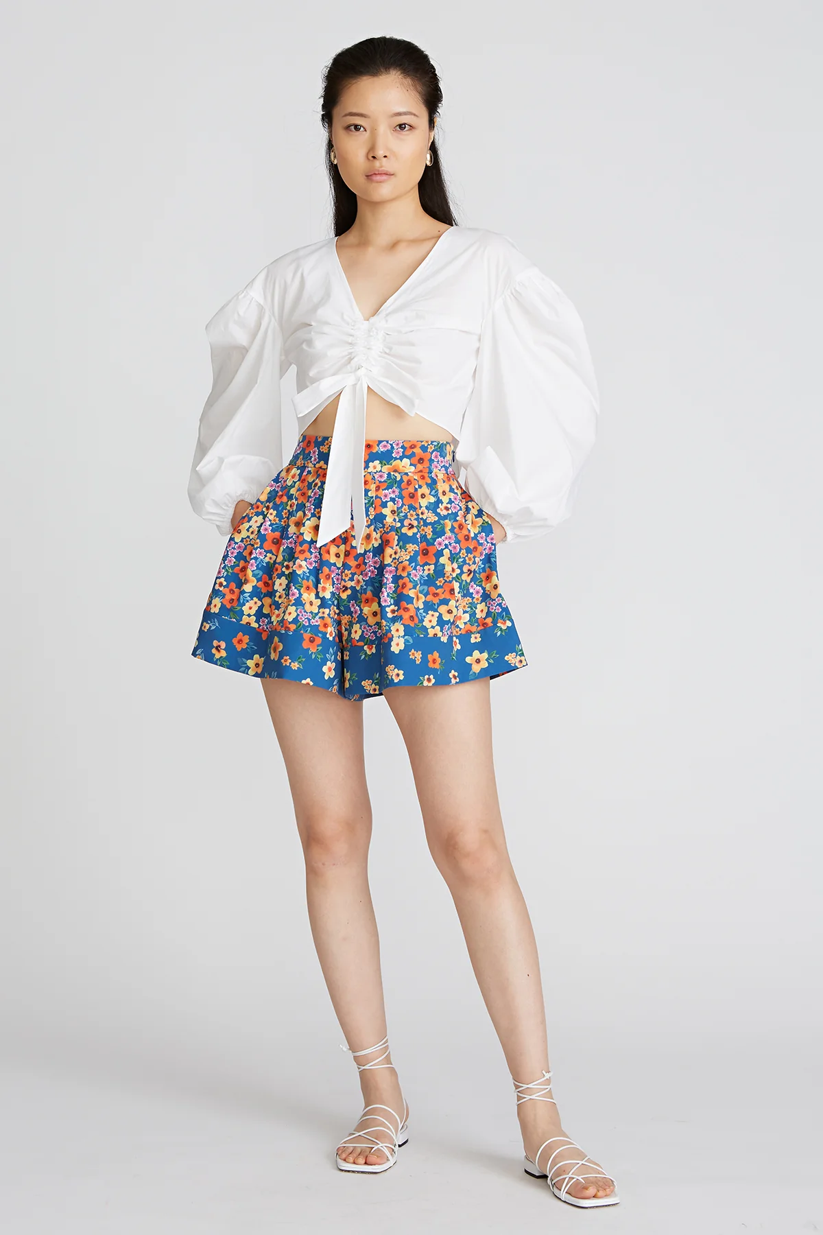 Laurel Balloon Sleeve Blouse - Image 3