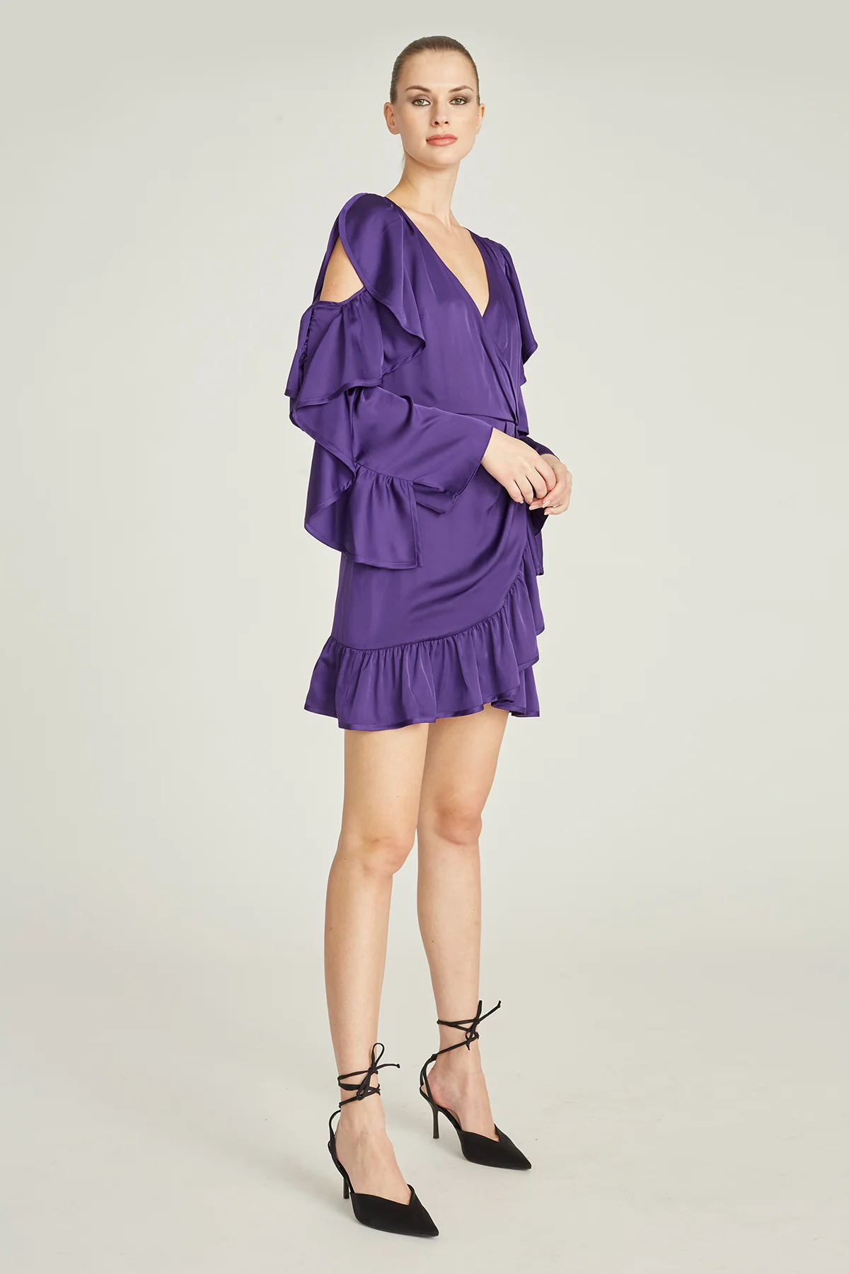 Monna Cold Shoulder Dress - Image 3