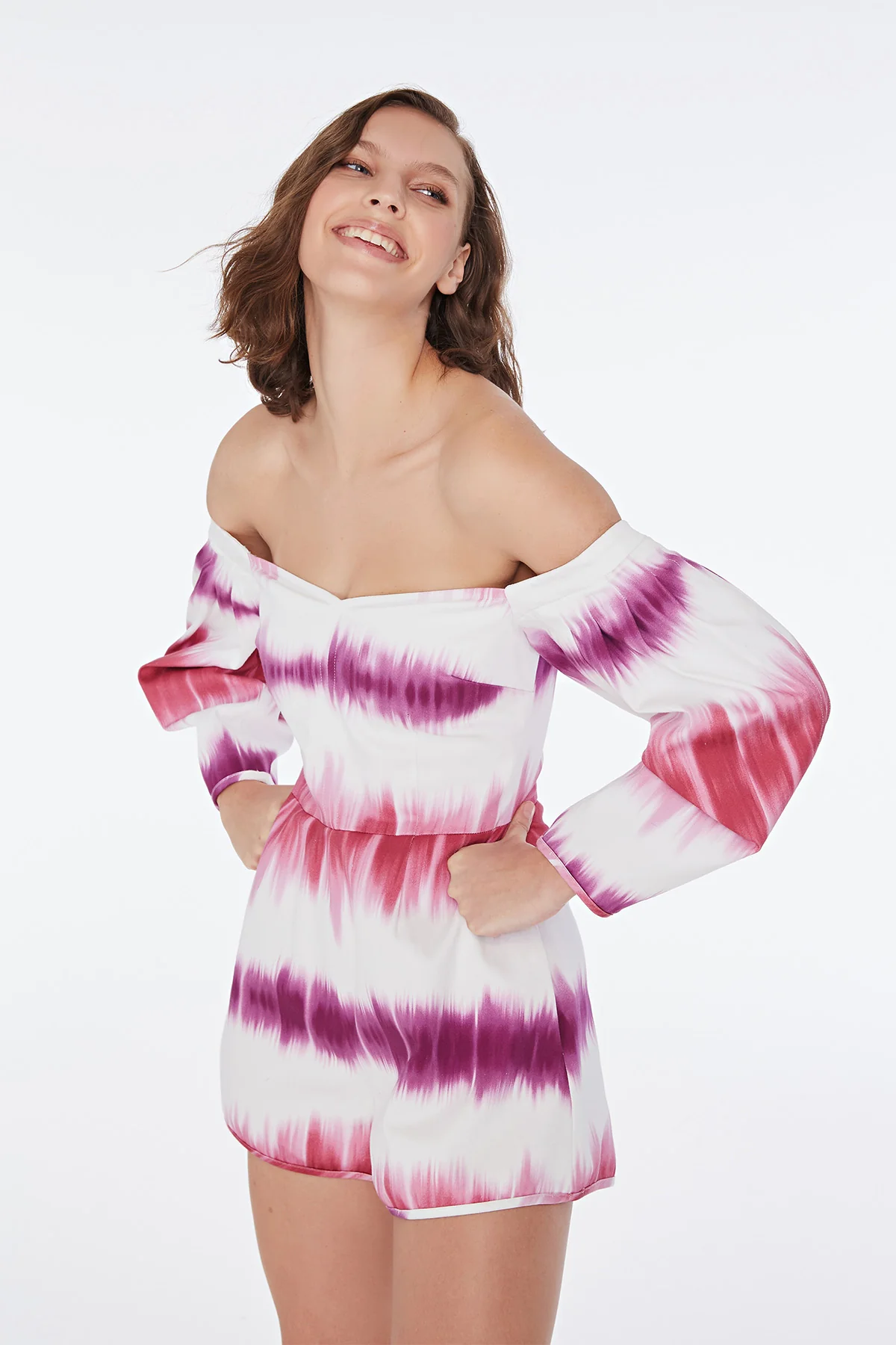 Ariadne Off-Shoulder Romper - Image 4