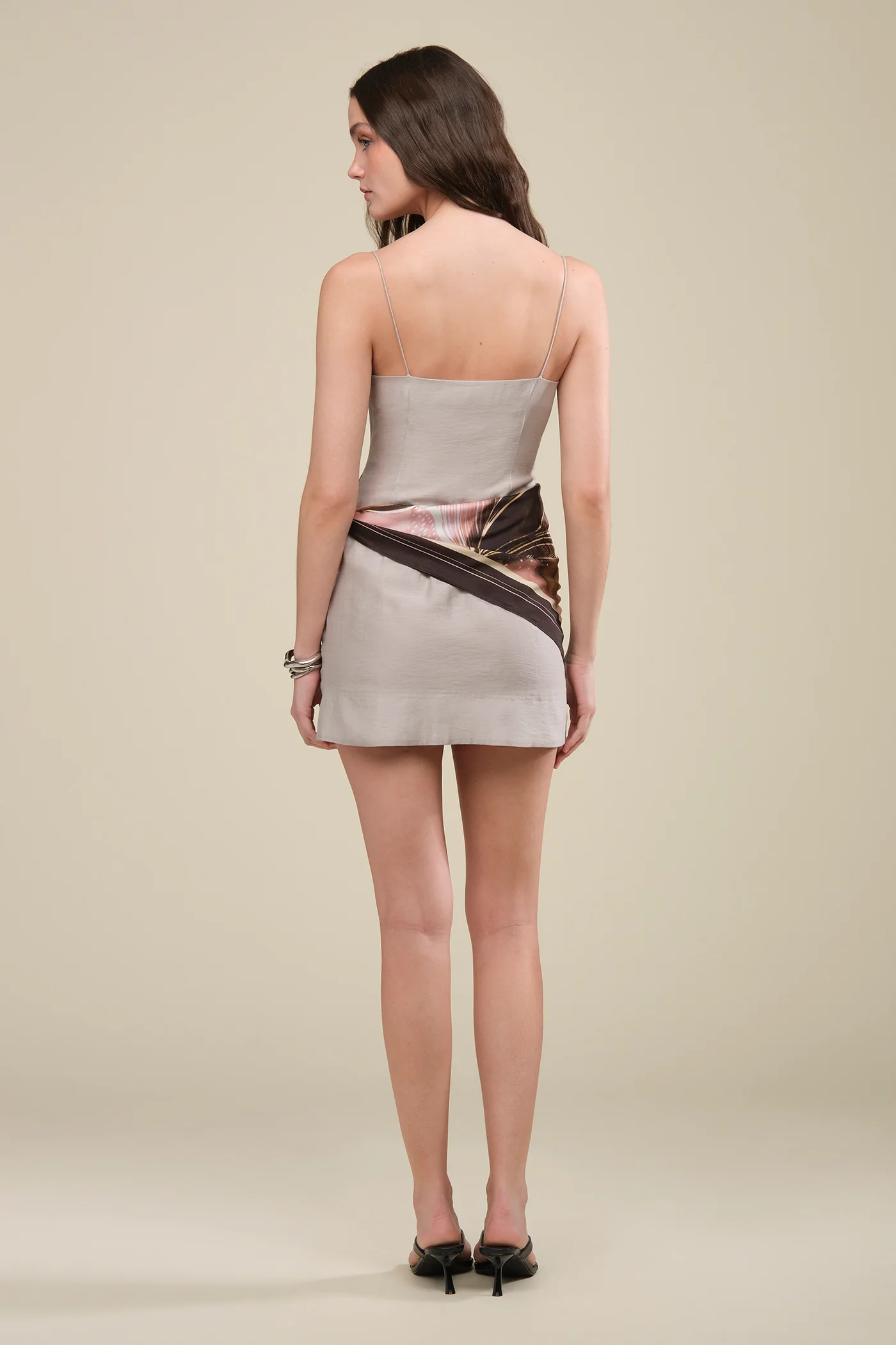 Ashtin Printed Wrap Mini Dress - Image 6