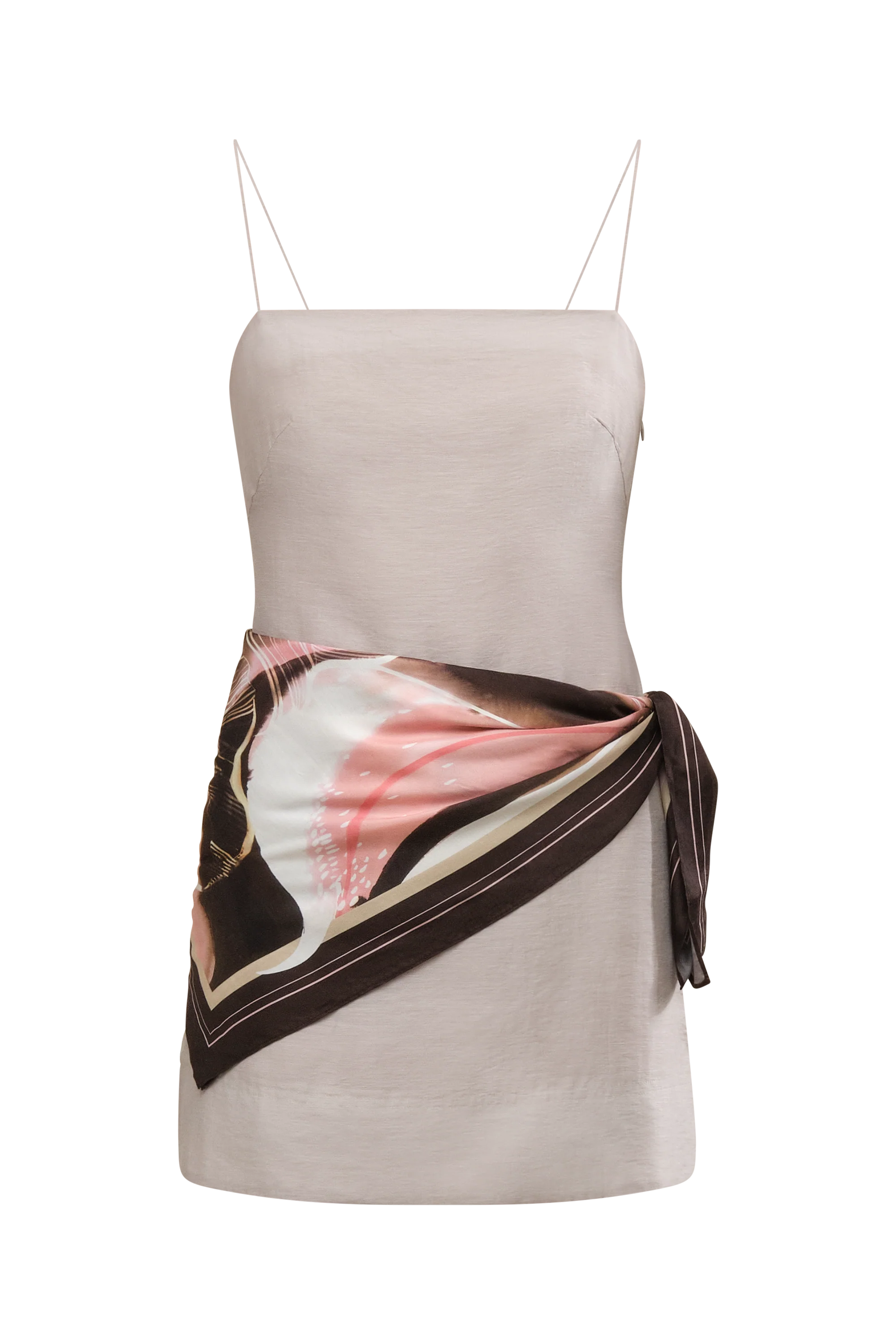 Ashtin Printed Wrap Mini Dress - Image 8