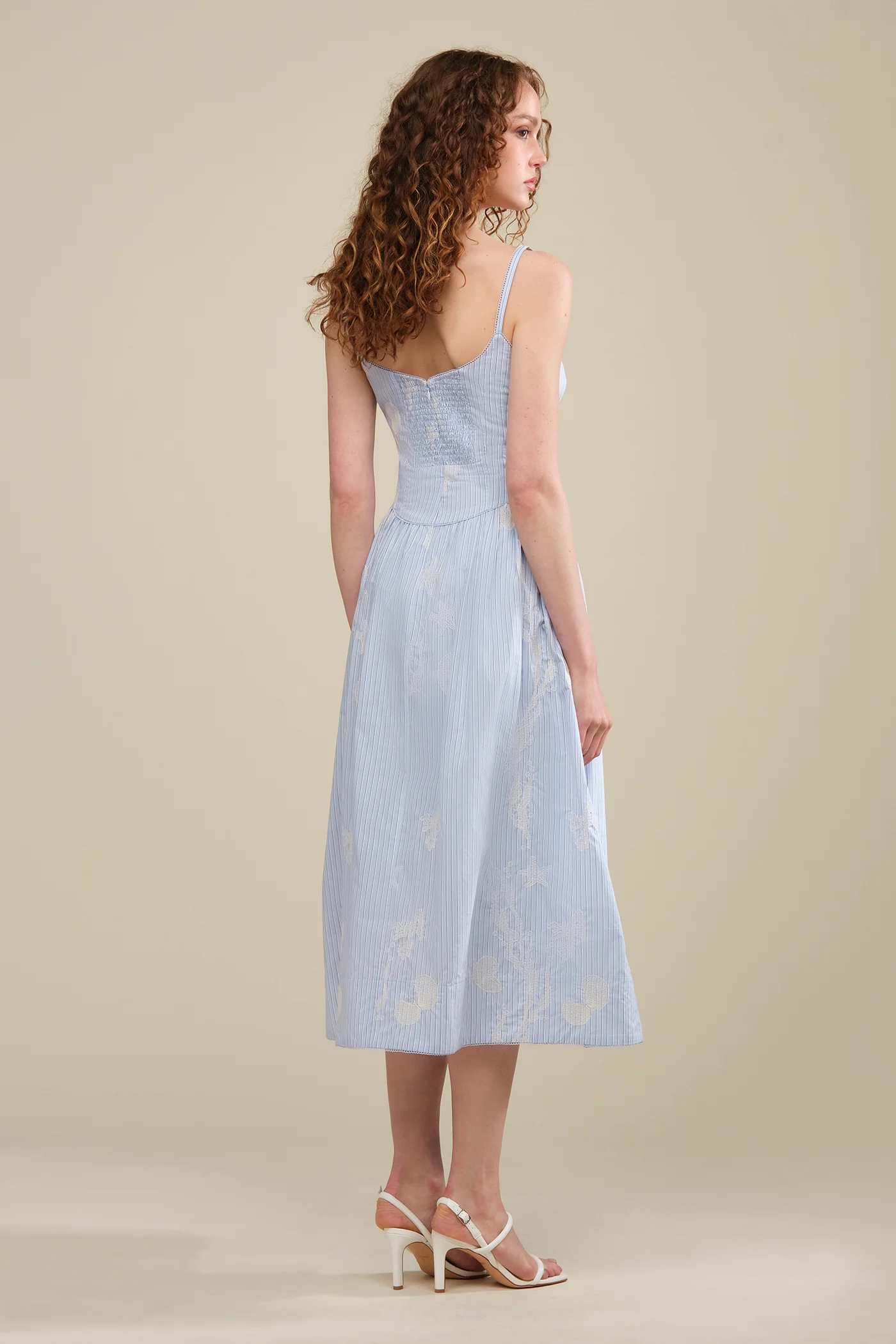 Bronte Embroidered Day Dress - Image 6
