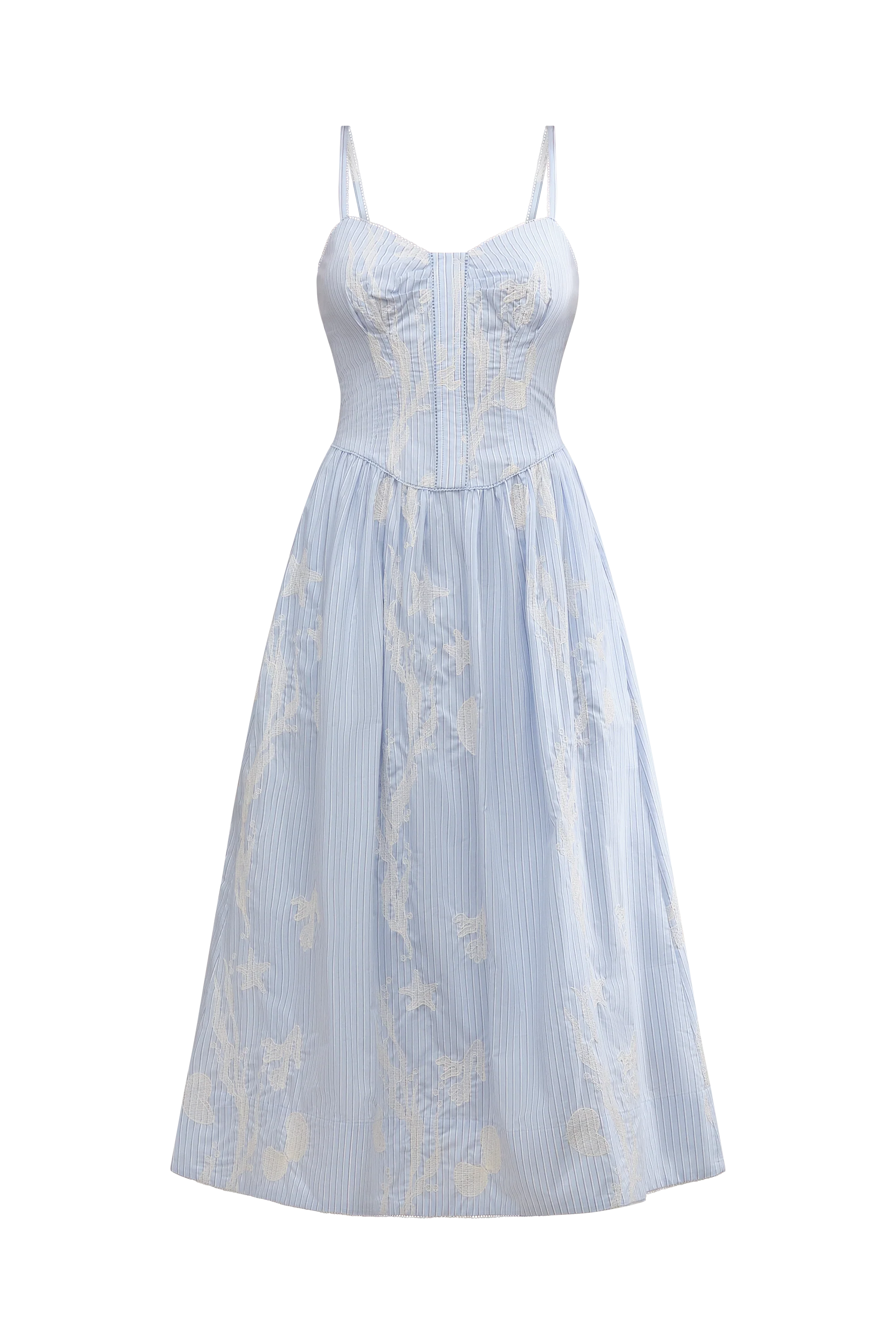 Bronte Embroidered Day Dress - Image 7