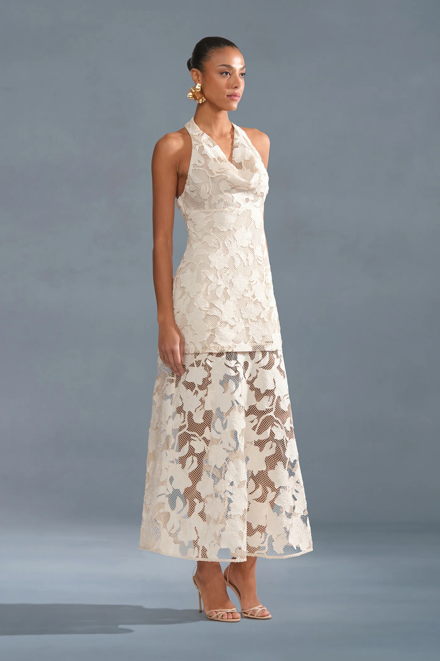 Calypso Cowl Dress - Image 4