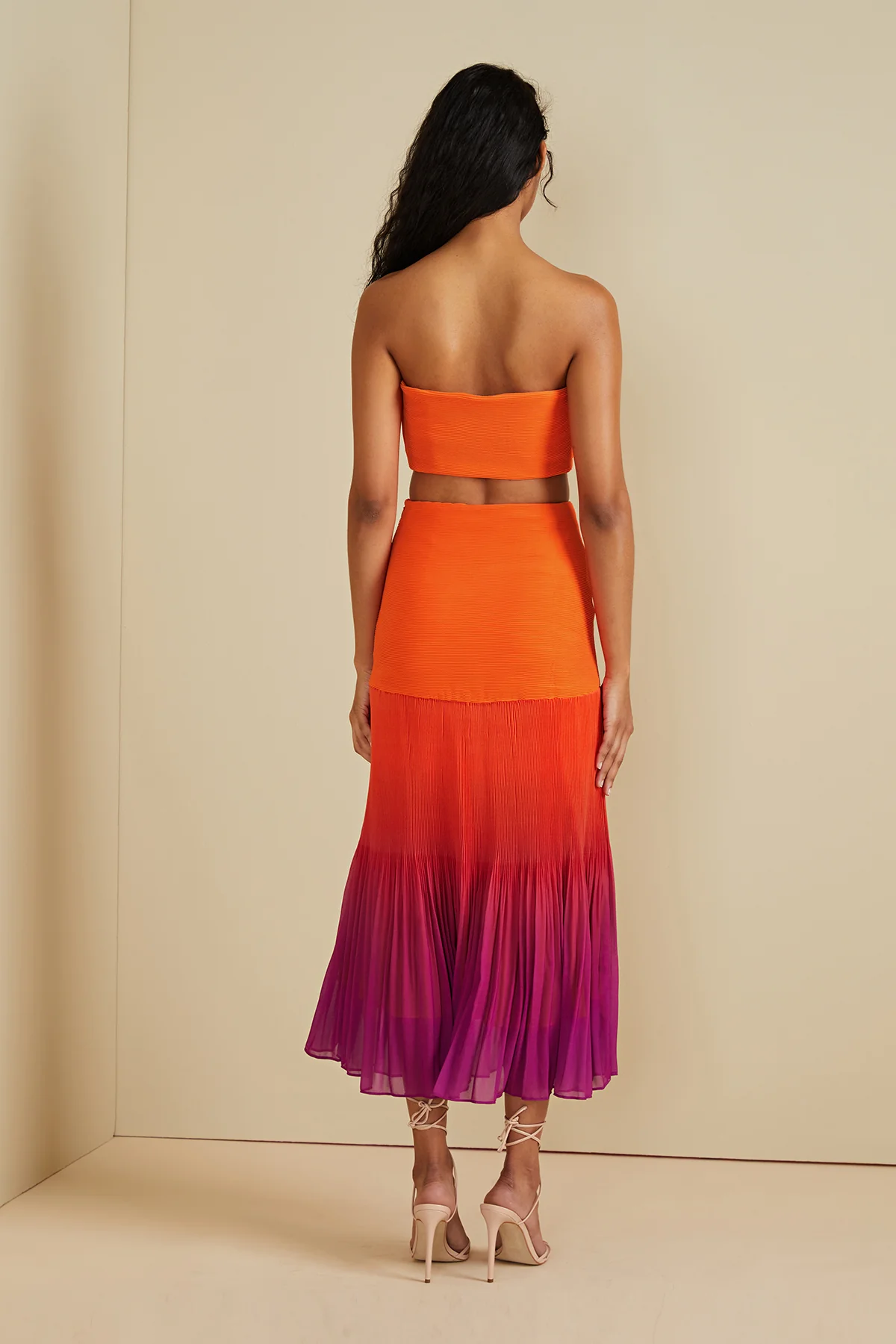 Darcey Strapless Crop Top - Image 3