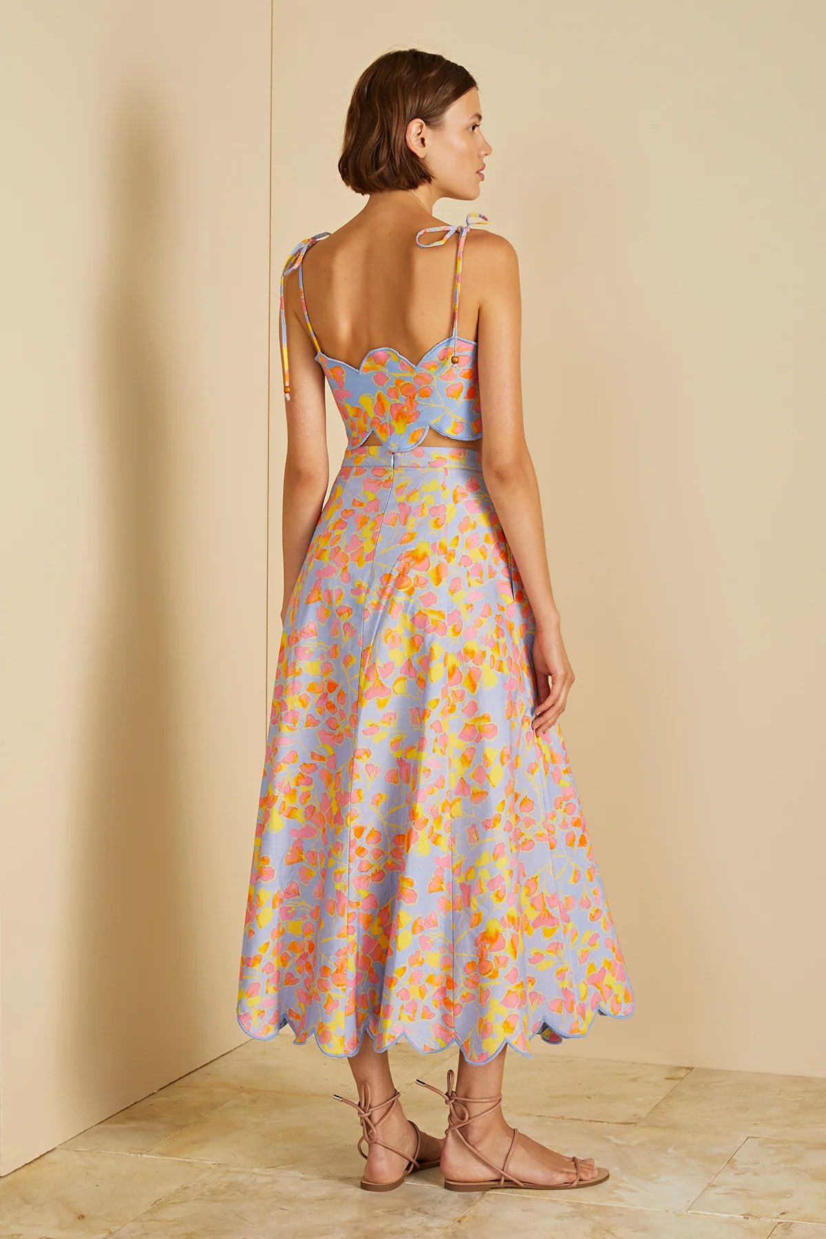 Dia Tie Scallop Top - Image 2
