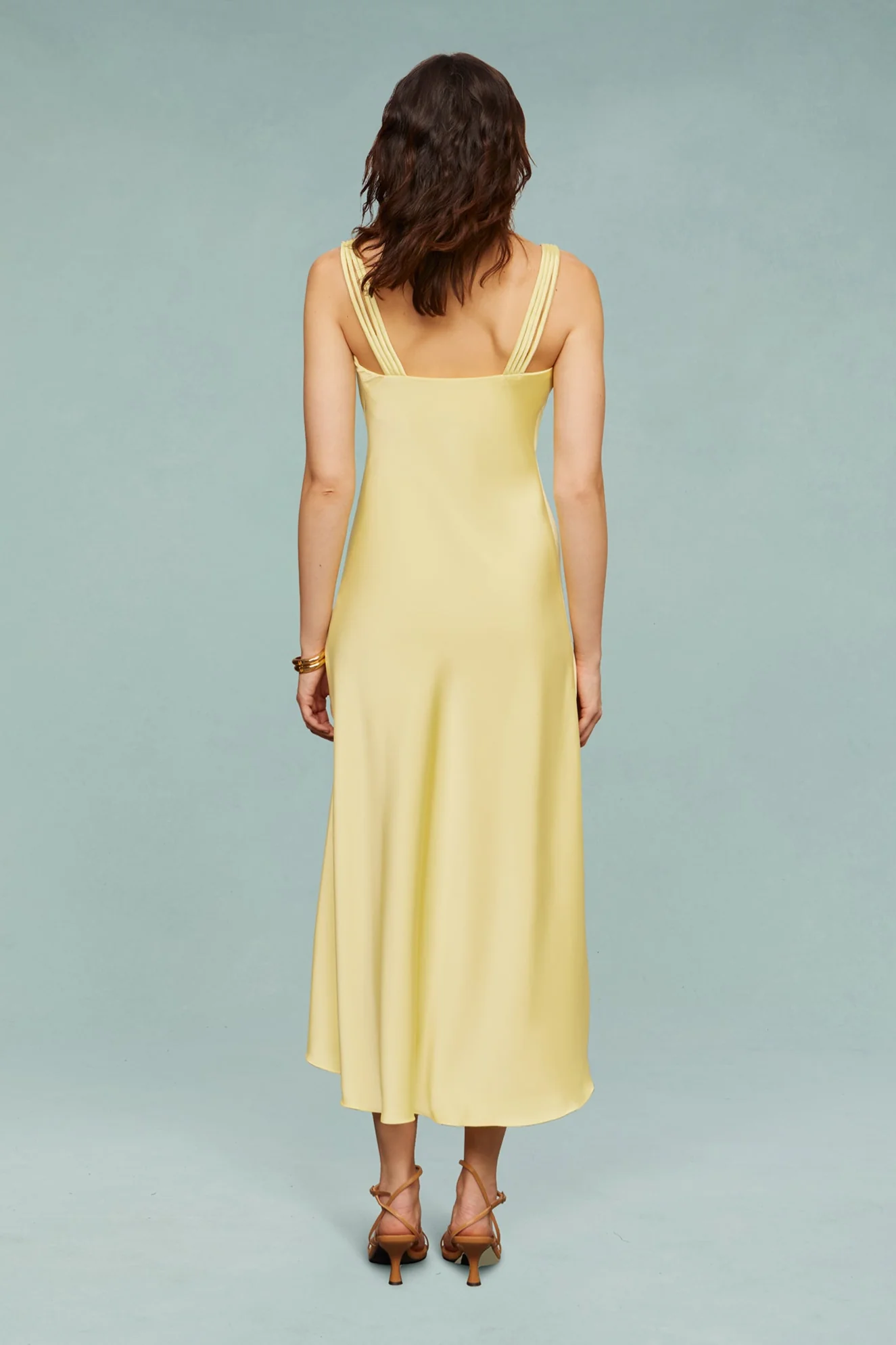 Liza Pleated Midi Dress - Image 2