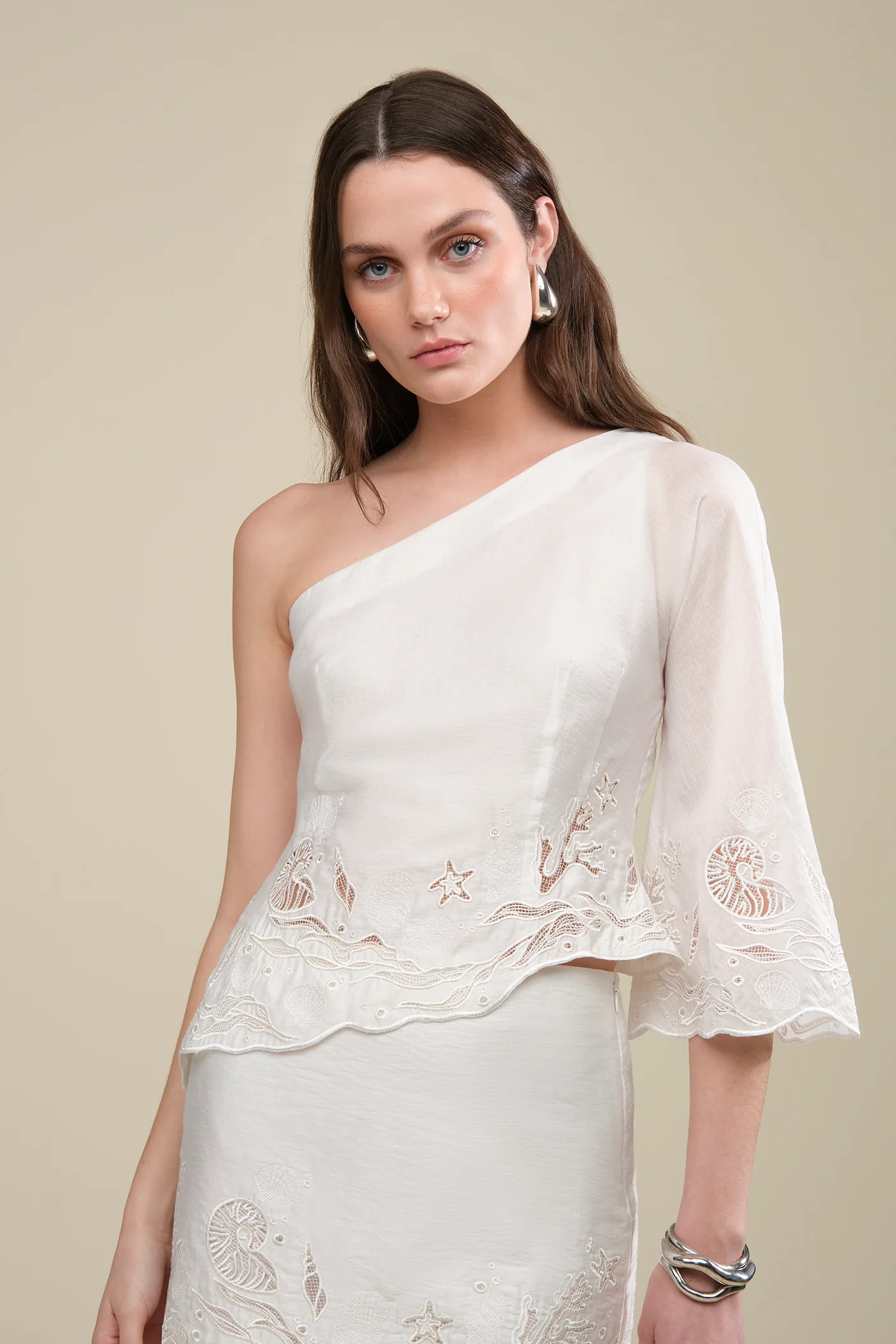 Ottile Embroidered Skirt - Image 6