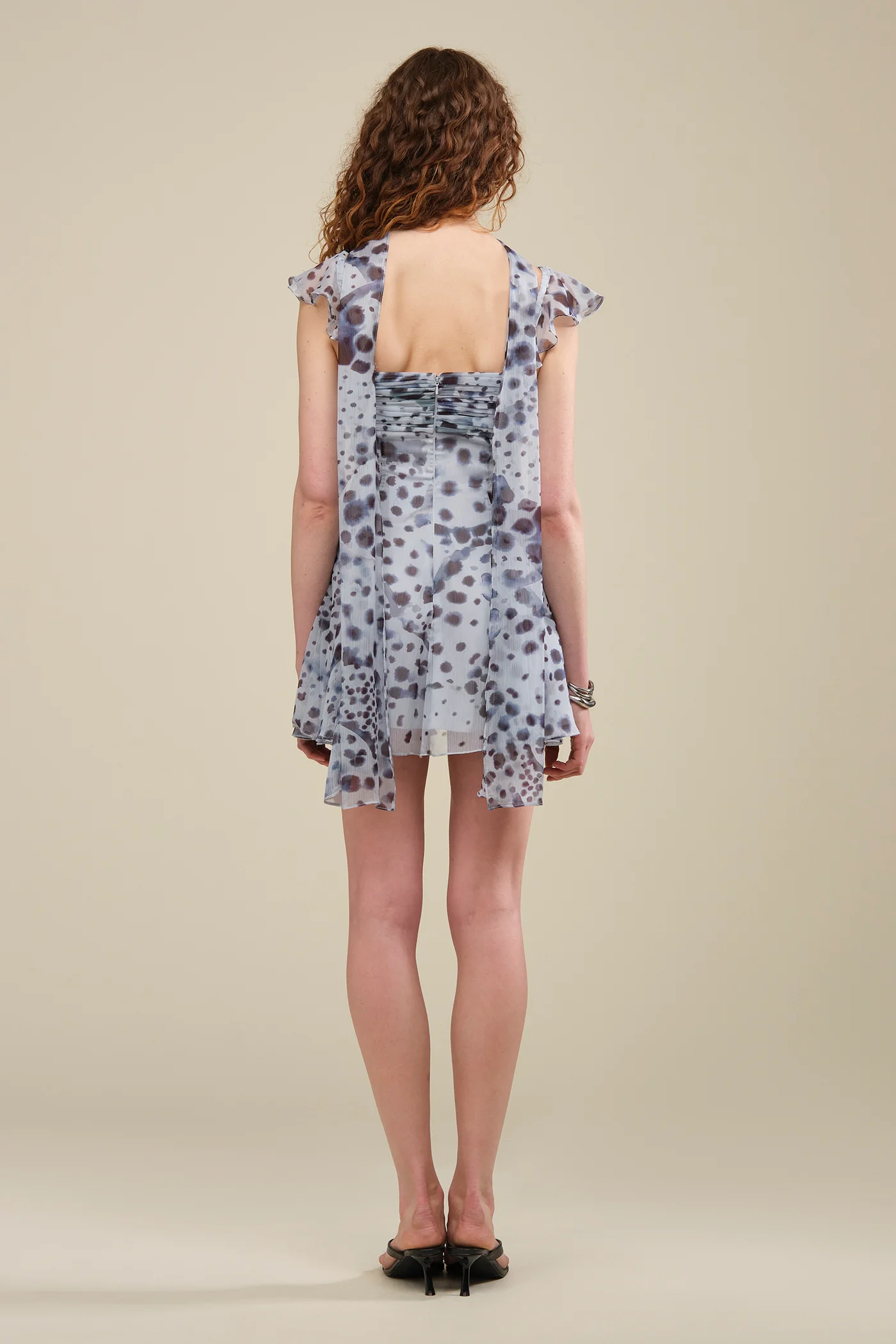 Reverie Printed Mini Dress - Image 3
