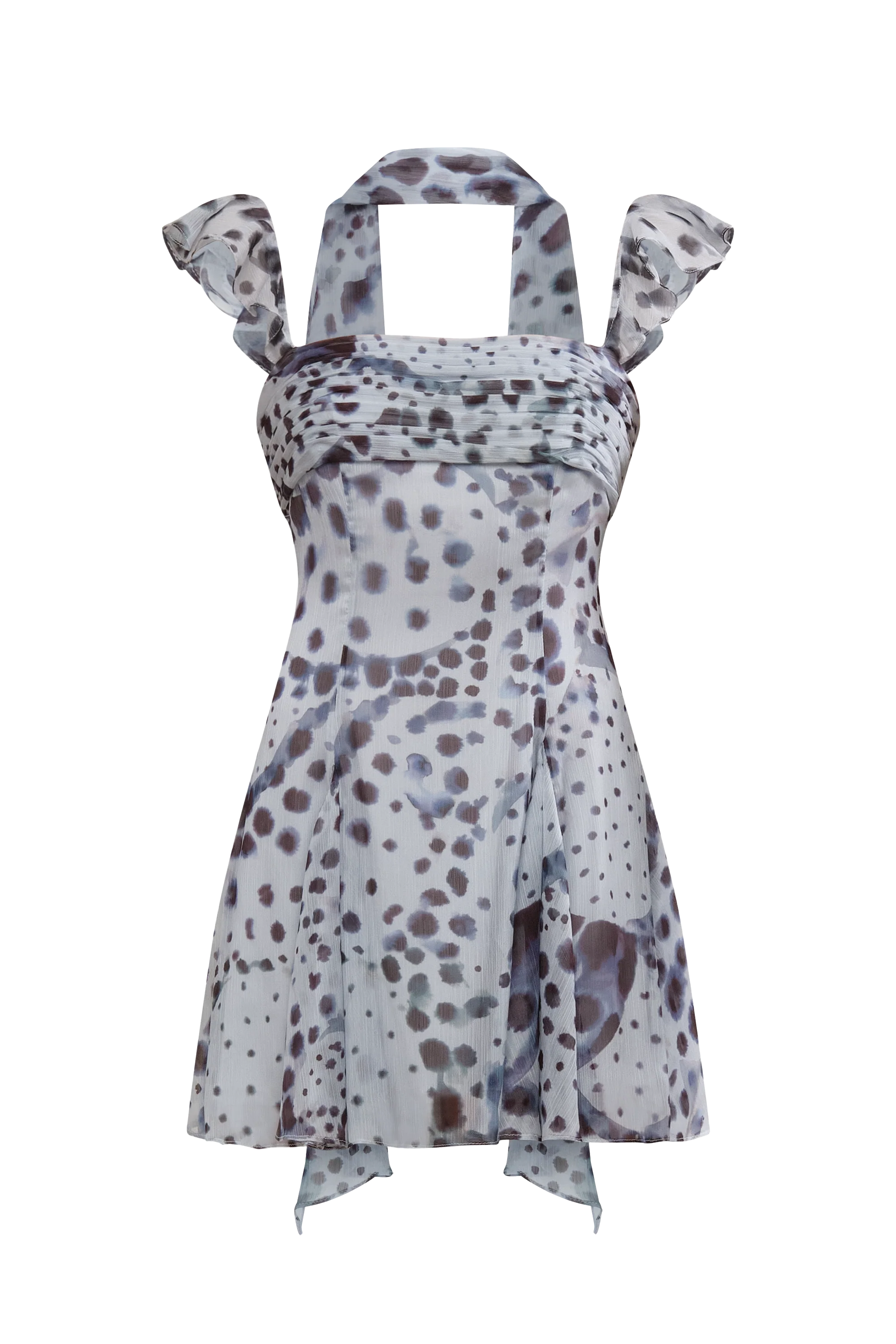 Reverie Printed Mini Dress - Image 7