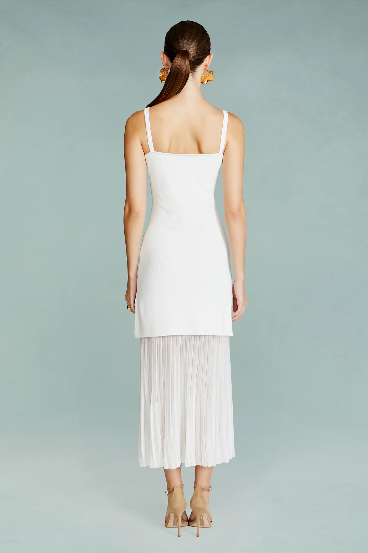 Vienna Mix Media Knit Dress - Image 2